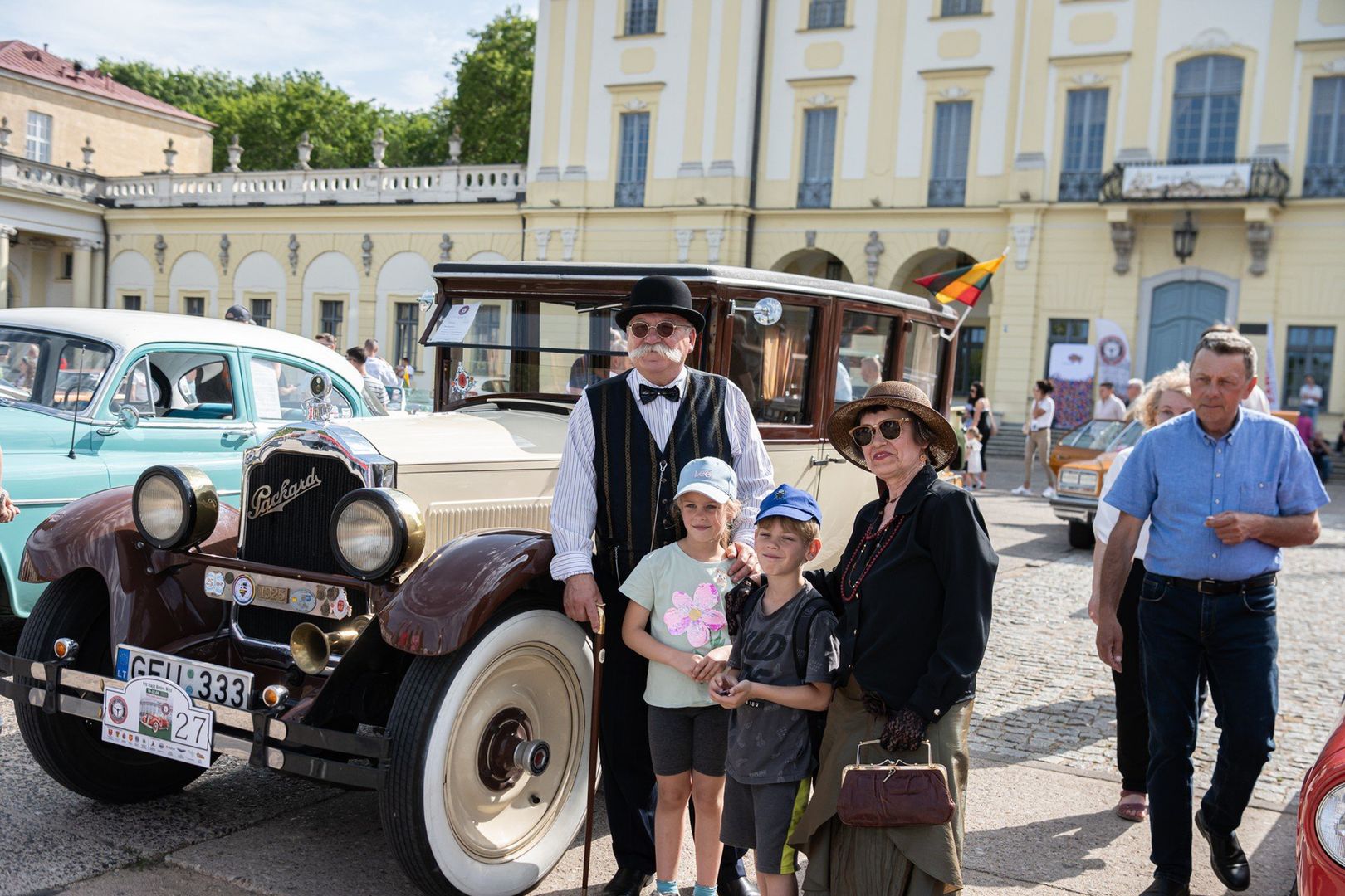 Rajd Retro Ritz w Białymstoku.