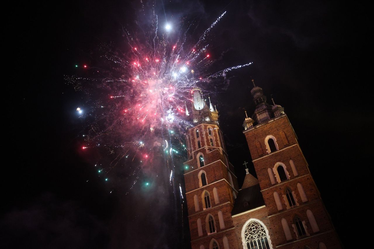 Kraków: Miasto chce zakazać fajerwerków. Jednoznaczne wyniki ankiety. Jest projekt uchwały. Zdecyduje Rada Miasta