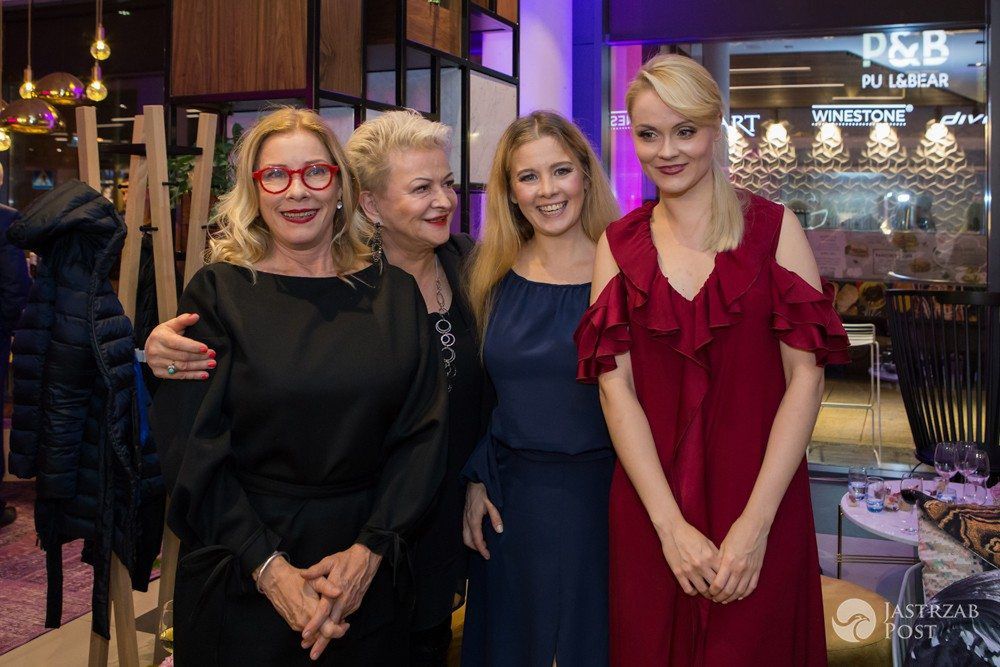 Małgorzata Potocka, Hanna Bakuła, Anna Powierza, Gabriela Oberbek - Otwarcie hotelu Mercure w Krakowie