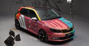 Škoda Fabia Graffiti Art Car - zmiana wizerunku