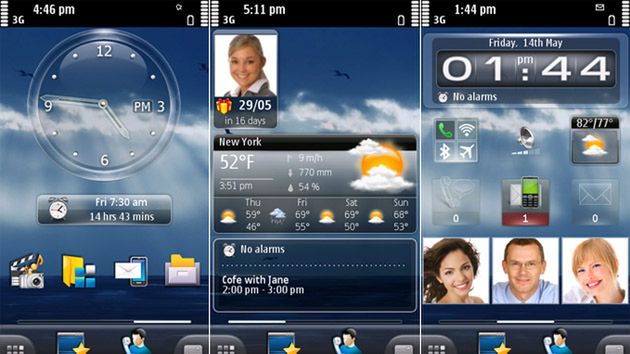 SPB Mobile Shell na telefonach Sony Ericsson Vivaz i Vivaz pro 1