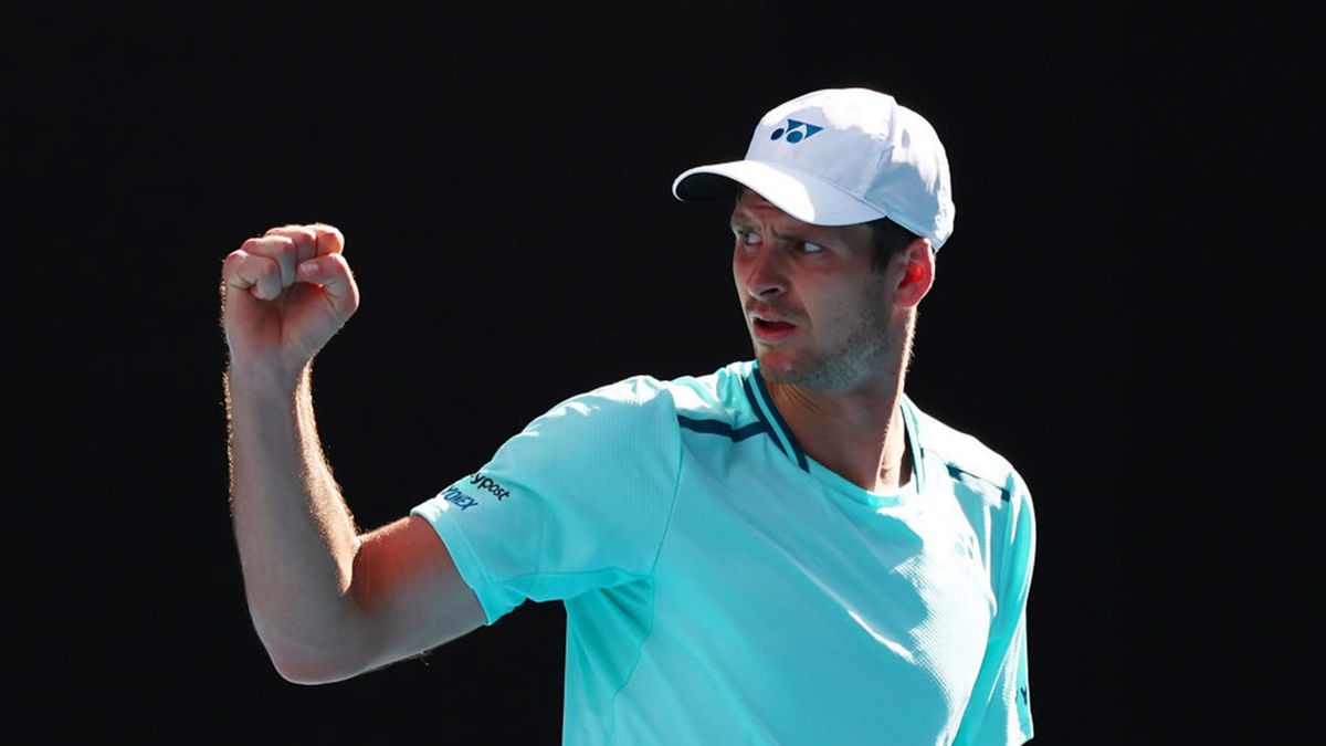 Getty Images / Graham Denholm / Na zdjęciu: Hubert Hurkacz