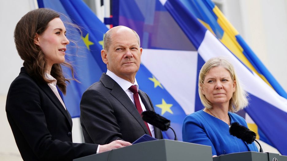 Na zdjęciu: premier Finlandii, kanclerz Niemiec i premier Szwecji 