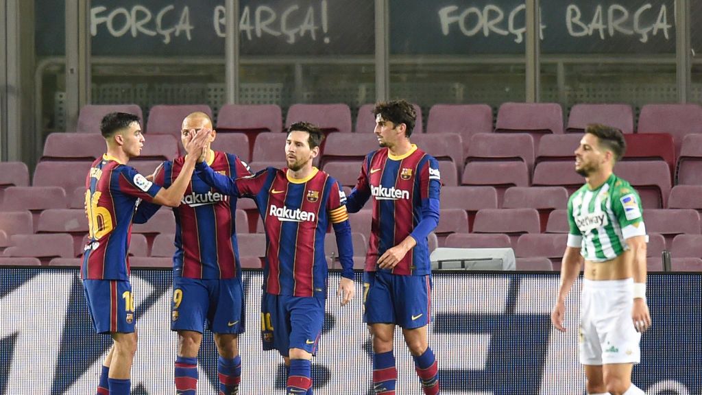 Zdjęcie okładkowe artykułu: Getty Images / Urbanandsport /NurPhoto / Na zdjęciu: piłkarze FC Barcelona