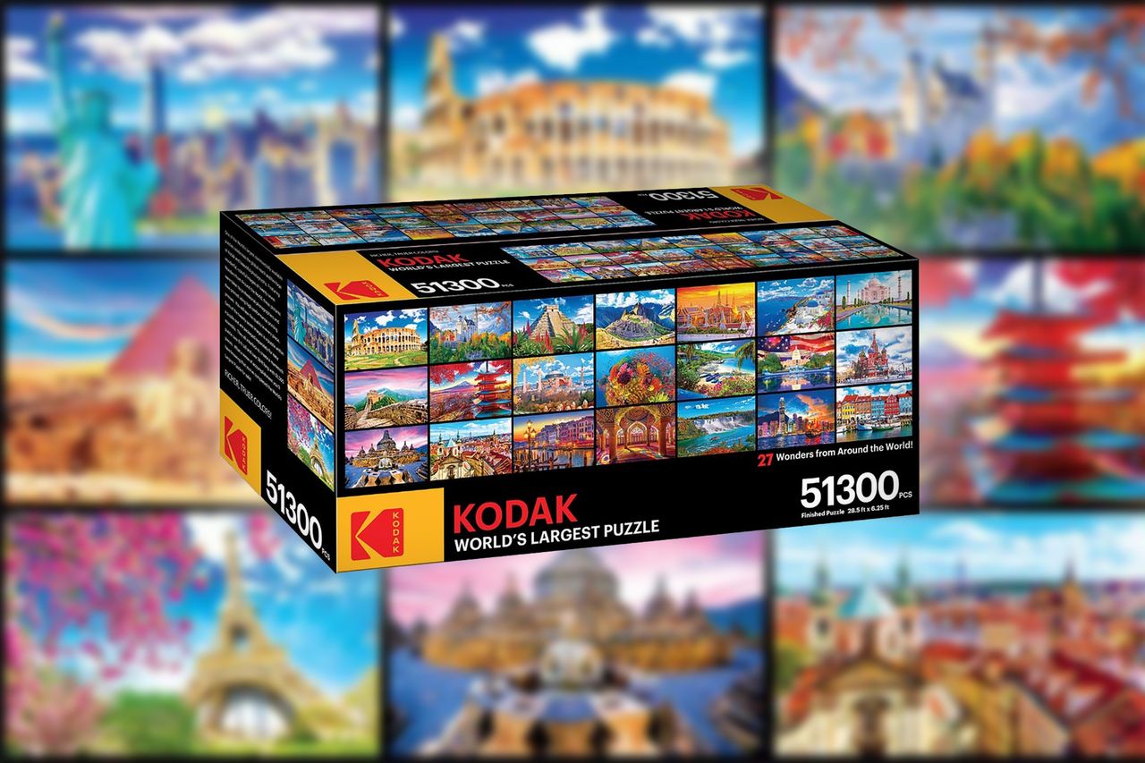 Nudzisz się podczas izolacji? Kodak ma dla ciebie puzzle z 51 300 elementami