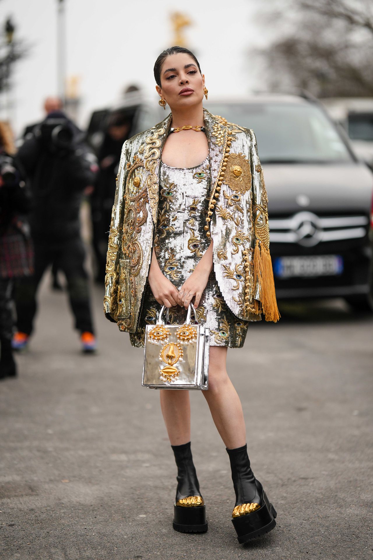 PFW Haute Couture SS 2023 - shoes with toes