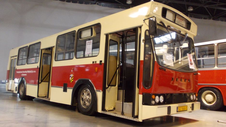 Jelcz M11 na wystawie Silesia Komunikacja