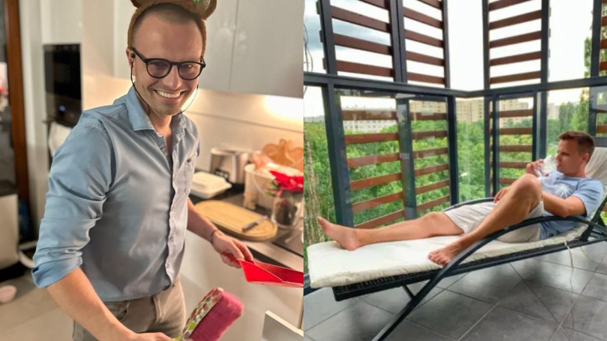 Marcin Hakiel LUKSUSOWO urządził się w Warszawie. Dużo światła, taras i miejsce dla dzieci