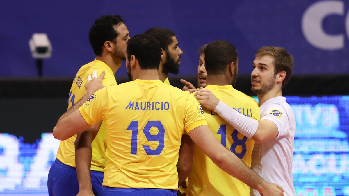 Materiały prasowe / FIVB / Reprezentacja Brazylii mężczyzn