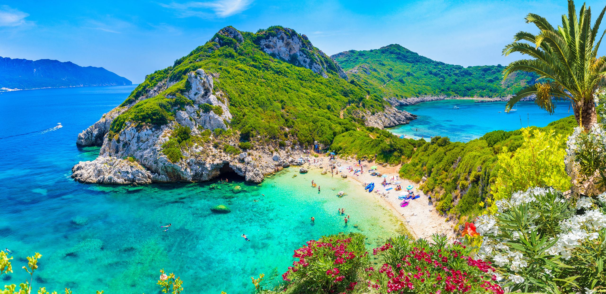 Porto Timoni na Korfu