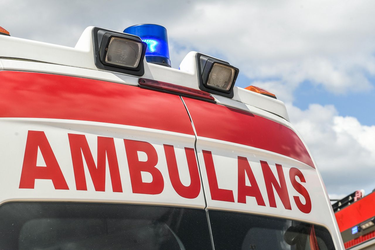 Wypadek w Pruszkowie. Dziewięć osób rannych, w tym dwoje dzieci