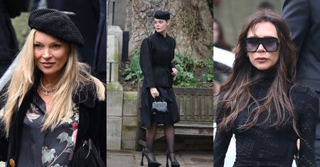 Tłum gwiazd na pogrzebie Vivienne Westwood: Victoria Beckham, Kate Moss, Anna Wintour (ZDJĘCIA)