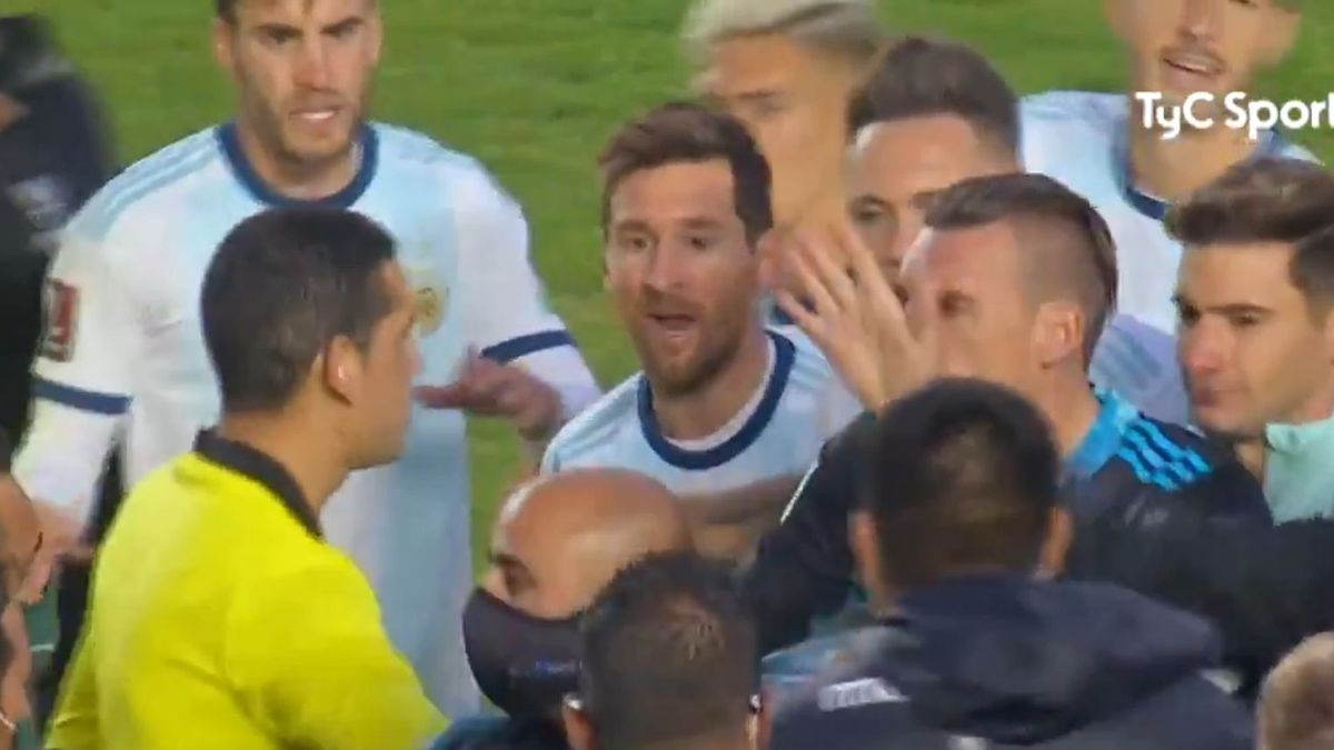 Lionel Messi po meczu z Boliwią w el MŚ 2022
