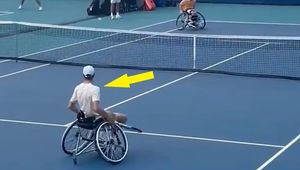 #dziejesiewsporcie: usiadł na wózku i zagrał. Jeden z najlepszych tenisistów świata