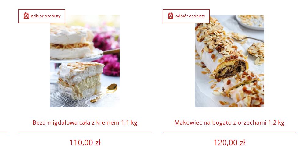 Ciasta u Magdy Gessler również nie należą do najtańszych
