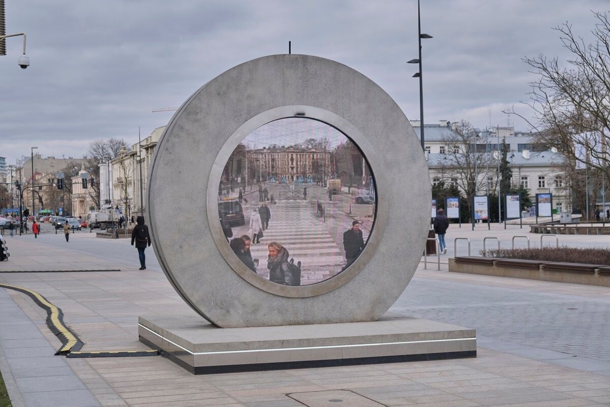 Portal Lublin-Wilno na Placu Litewskim