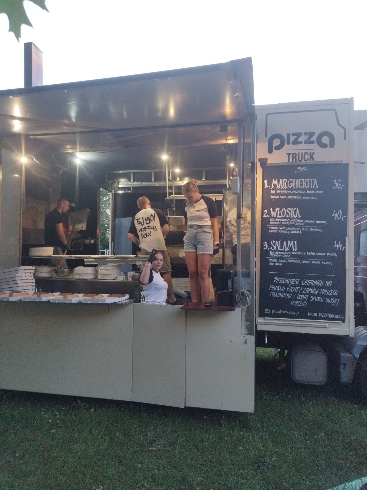 Pizza na Orange Warsaw Festival