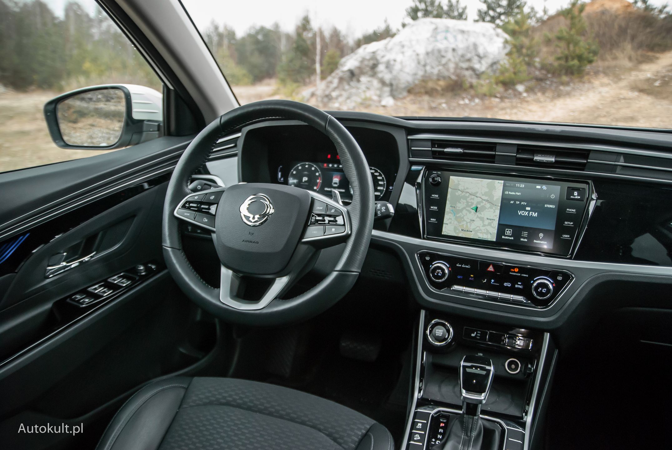 Ssangyong Korando - wnętrze