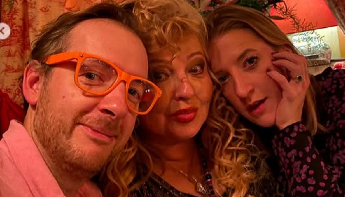 Tadeusz Müller z mamą Magdą i siostrą Larą