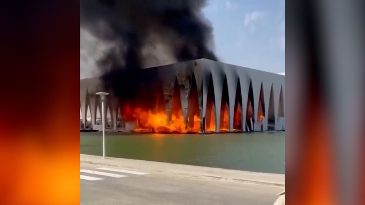 Pożar budynku, w którym odbywał się El Gouna Film Festival