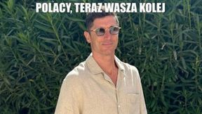 Magiczna bariera pękła. Zobacz memy po dublecie "Lewego" 