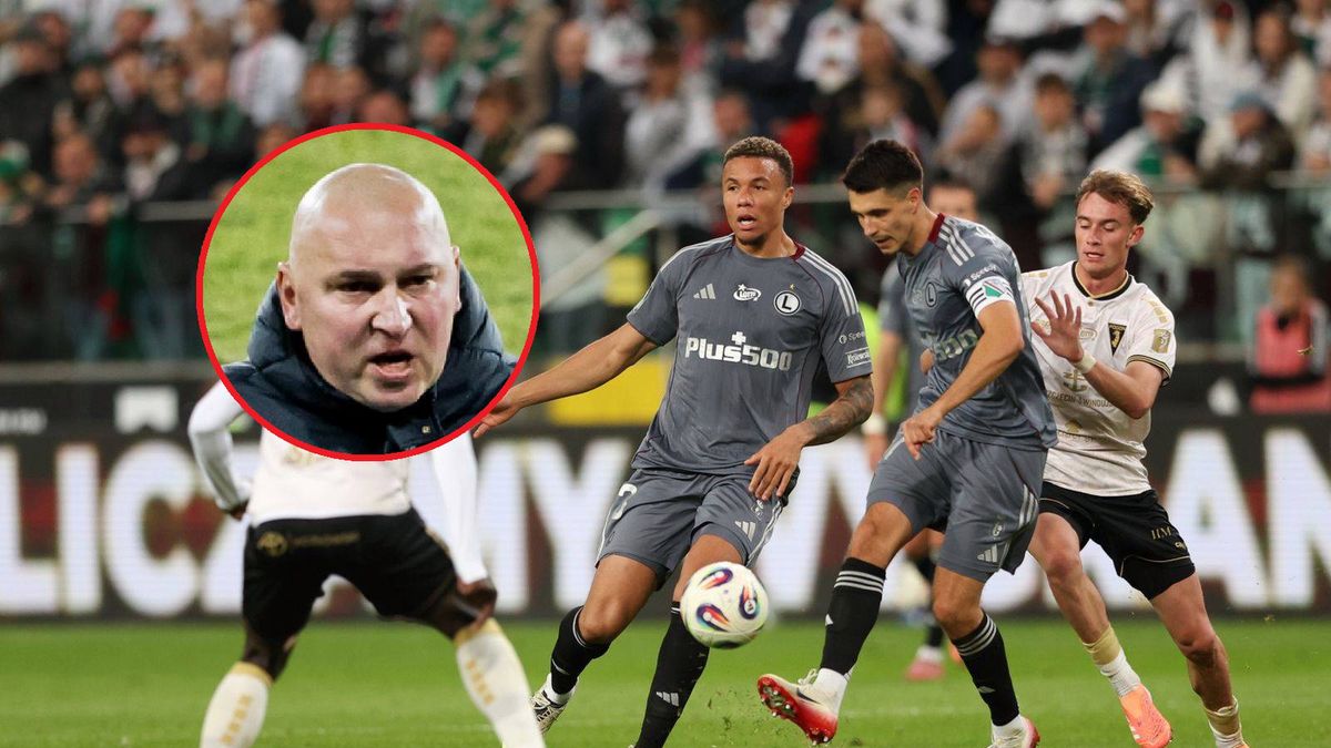 Getty Images / Grzegorz Wajda/SOPA Images/LightRocket via Getty Images/WP SportoweFakty Tomasz Fijałkowski / Na dużym zdjęciu piłkarze Legii Warszawa, na małym Mariusz Lewandowski