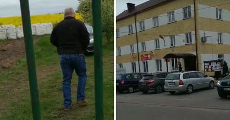 Awantura po głosowaniu. Prezes OSP na masce auta