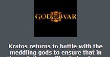 God of War III również zaprezentowany 14 grudnia