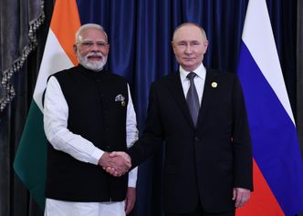 "Ramię w ramię". Premier Indii wspiera Putina "w trudnych czasach"