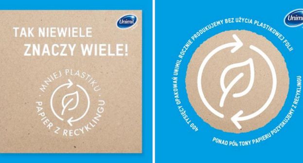 Unimil w nowej kampanii o opakowaniach przekonuje, że "Tak niewiele znaczy wiele"