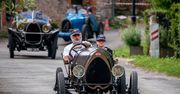 Zabytkowe bugatti wzięły udział w rajdzie. To uczta dla każdego konesera motoryzacji