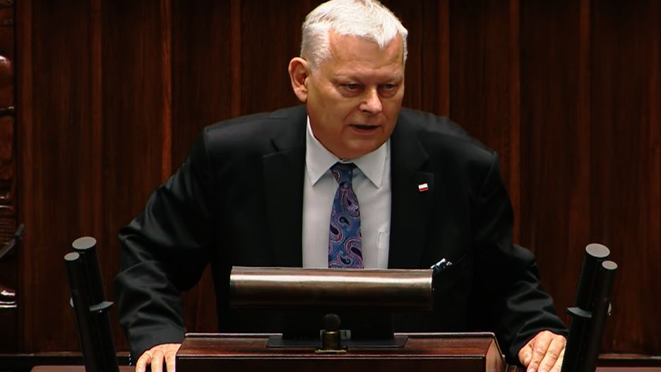 Marek Suski grzmiał z mównicy. "Skandaliczna próba"