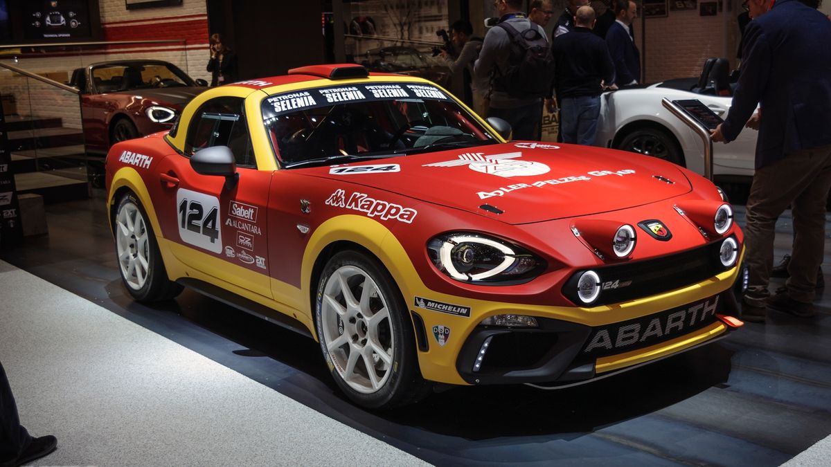 Fiat 124 Abarth i Rally Abarth