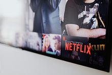 Ekran z aplikacją Netflix