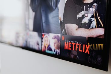 Ekran z aplikacją Netflix
