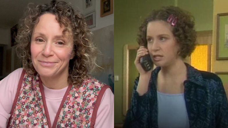 Monika Mrozowska wspomina pierwszy dzień na planie "Rodziny zast