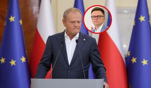 Hołownia komentuje sprawę podpisu Tuska. "Nie powinien się tam znaleźć"