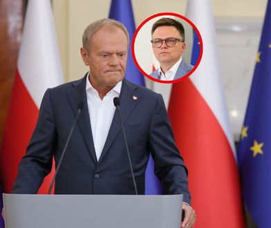 Hołownia komentuje sprawę podpisu Tuska. "Nie powinien się tam znaleźć"