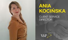 Anna Kocińska client service director w agencji V&amp;P