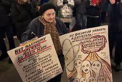 77-latka zatrzymana przez rosyjską policję. Protestowała przeciwko wojnie
