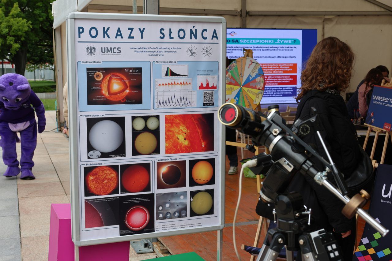 Piknik naukowy na Placu Litewskim w Lublinie. Fascynująca sobota pełna eksperymentów i wiedzy