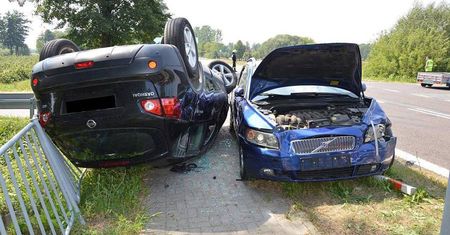 Polubicze Dworskie: Nie ustąpiła pierwszeństwa przejazdu. Zderzyła się z volvo