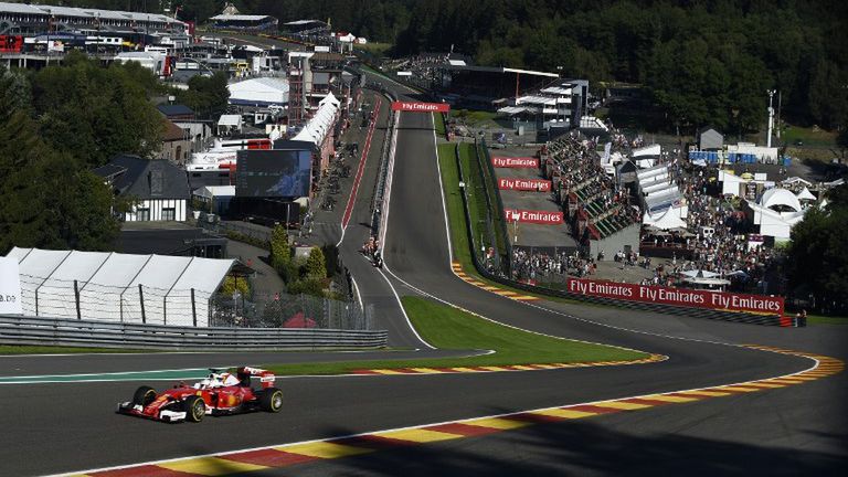 AFP / Tor Spa-Francorchamps w Belgii
