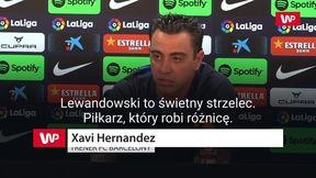 Xavi zachwyca się Lewandowskim. "Piłkarz, który robi różnicę"