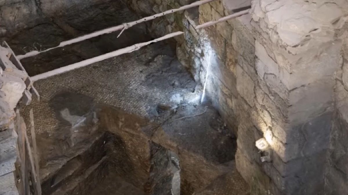 Pod Ścianą Płaczu odkryto trzy starożytne komnaty. 