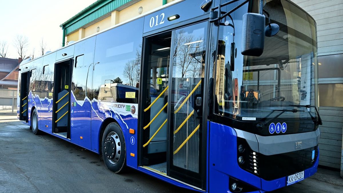 Nowy autobus w Zakopanem