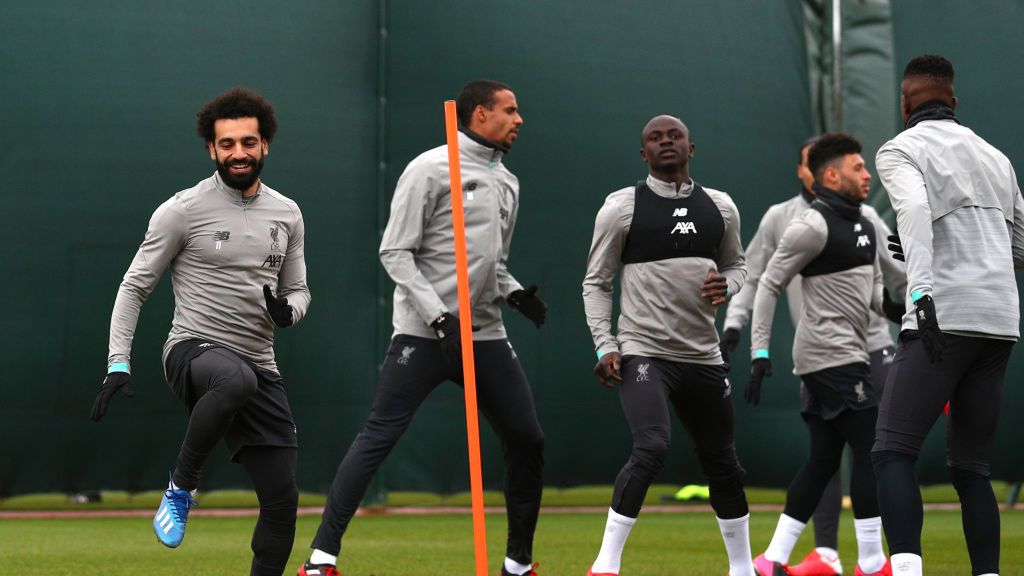 Getty Images / Jan Kruger / Na zdjęciu: trening piłkarzy Liverpool FC