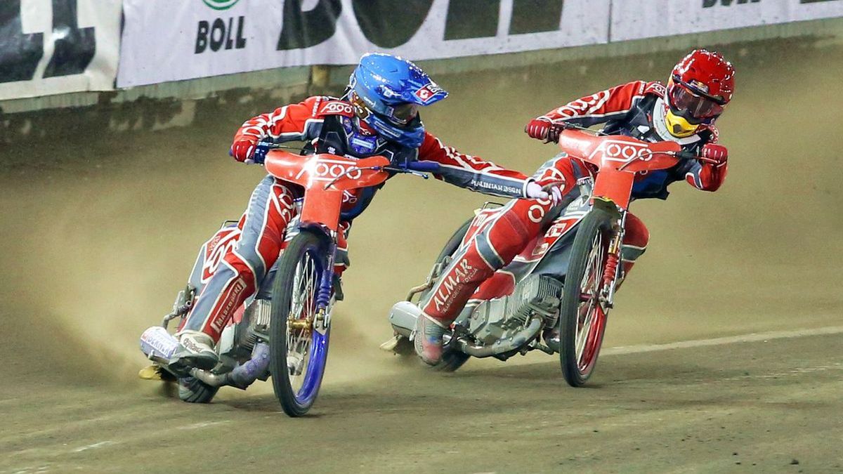 Bartosz Zmarzlik i Piotr Pawlicki podczas Speedway Best Pairs