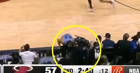 Gwiazdor NBA wpadł na kamerzystę i się nie zainteresował. Teraz słono zapłaci