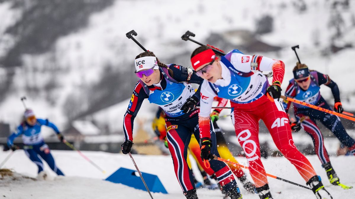 Getty Images / Kevin Voigt / Na zdjęciu: zawody biathlonowego Pucharu Świata